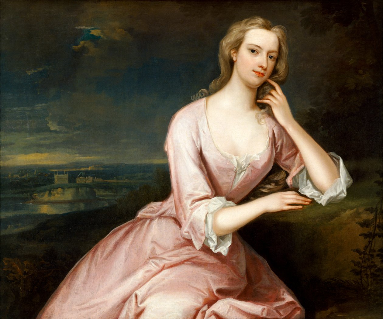 Henrietta Howard, grevinna av Suffolk, c1724 av Charles Jervas