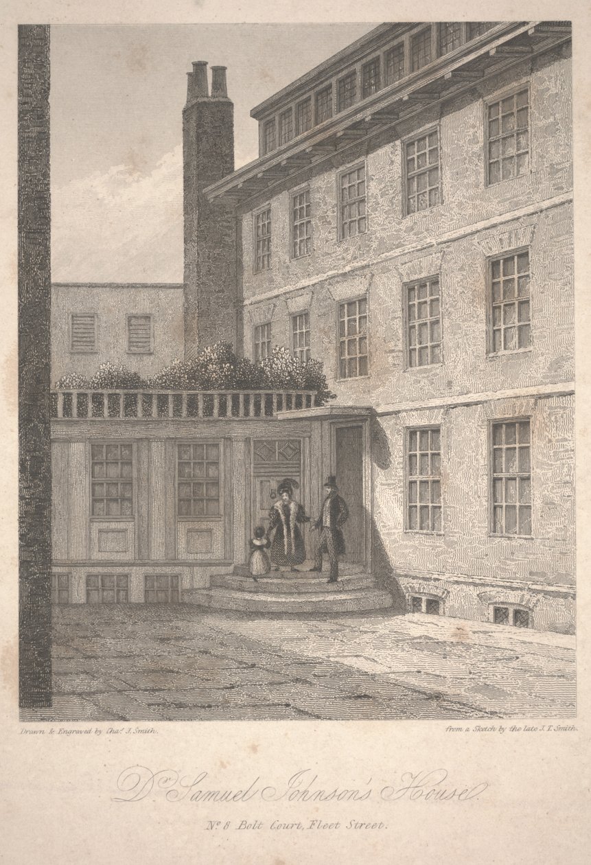Dr Samuel Johnsons hus av Charles John Smith
