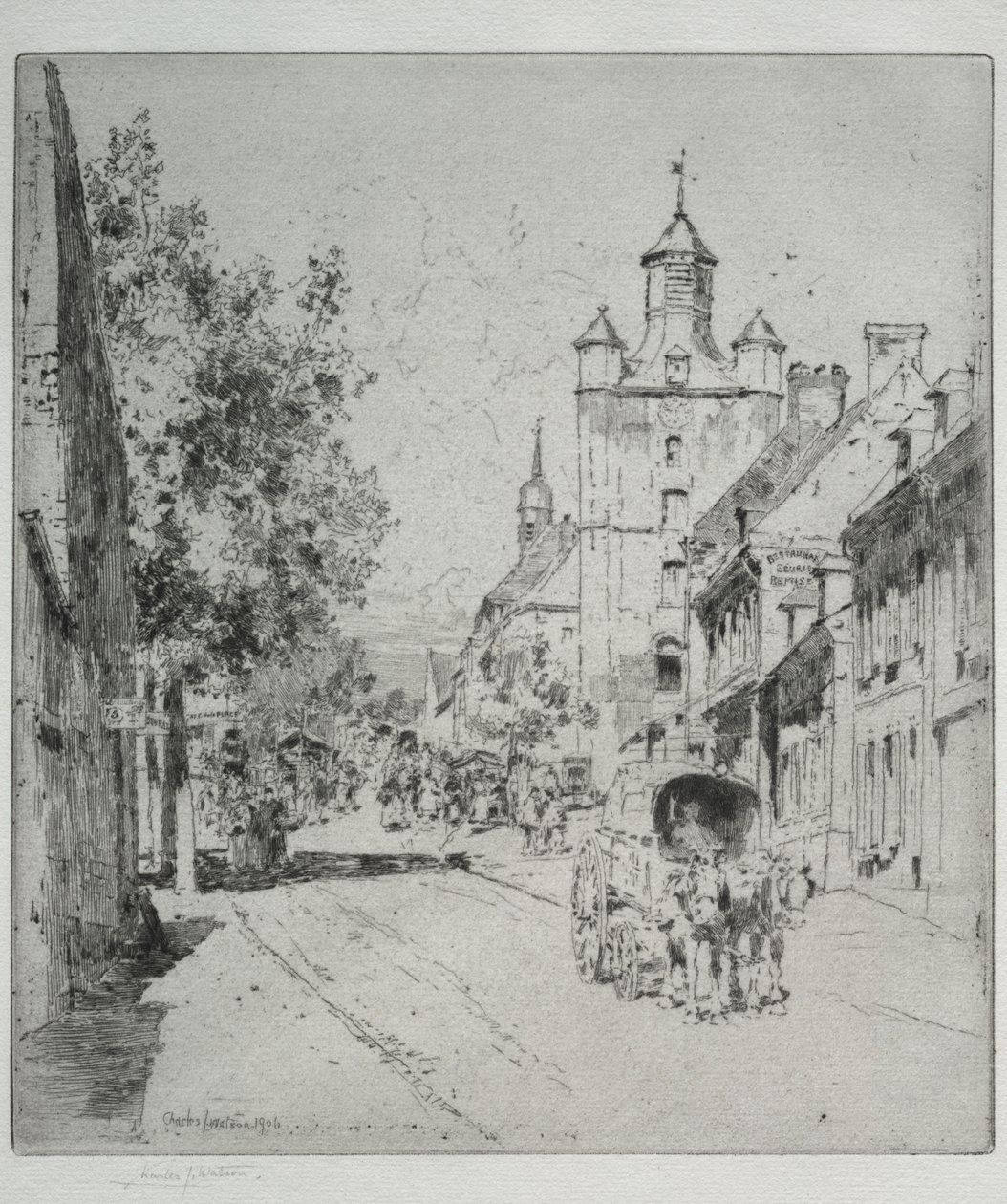 Gåtorn, St. Riquier av Charles John Watson