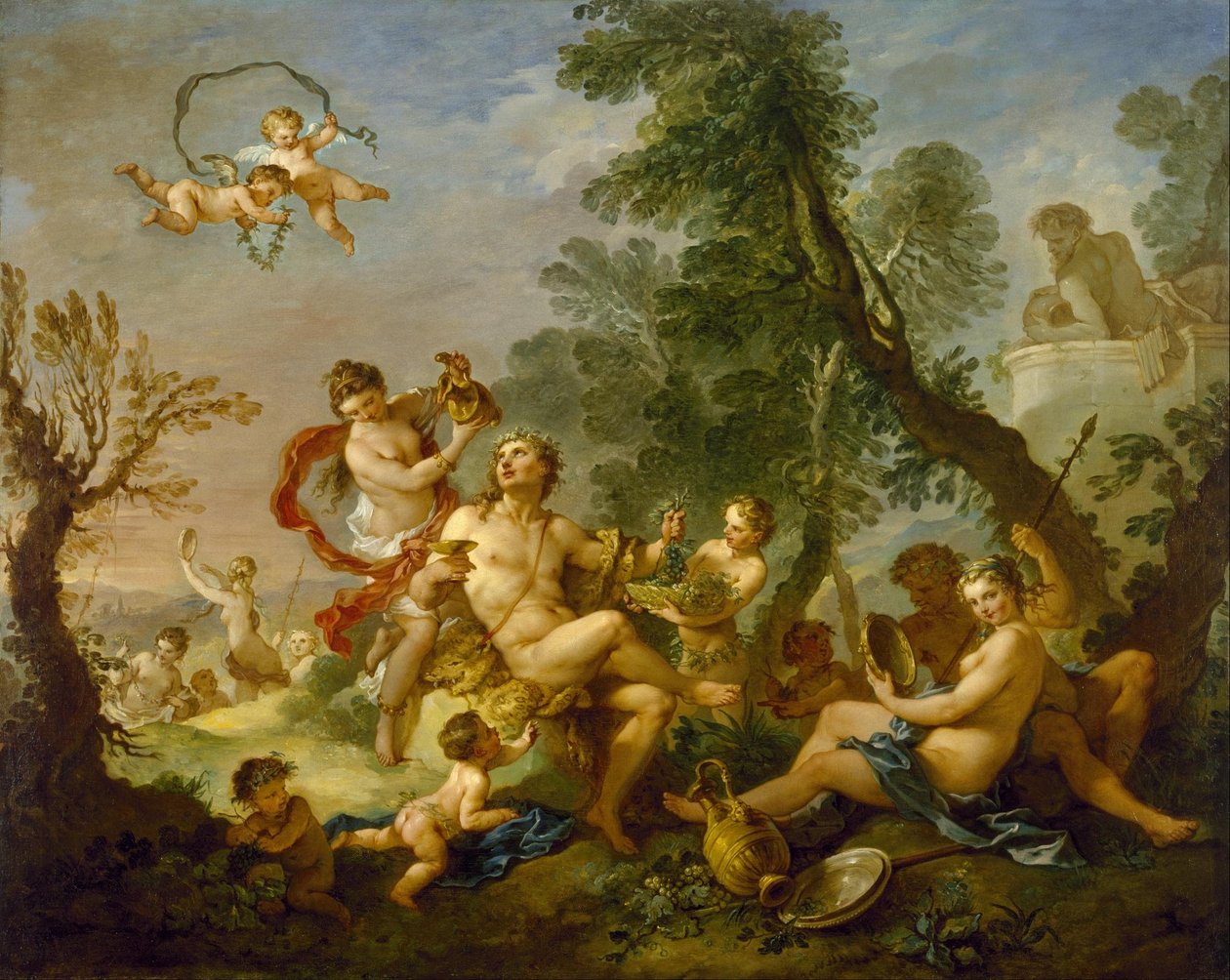 Bacchanal av Charles Joseph Natoire