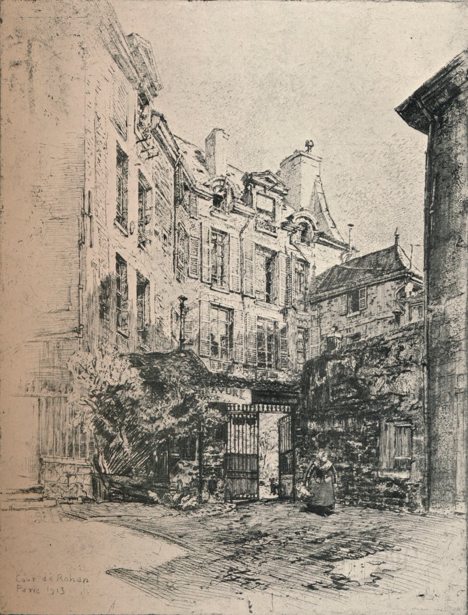 Domstol i Rohan, 1915 av Charles Jouas