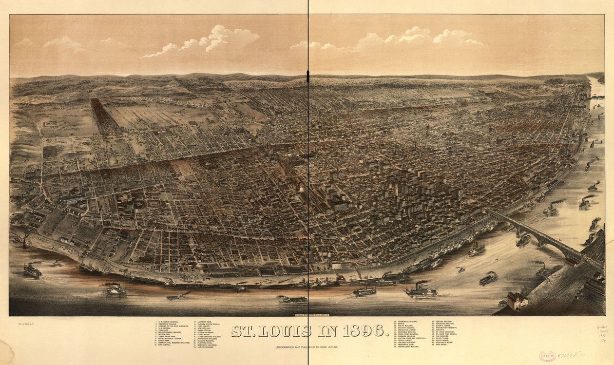 St Louis 1896 av Charles Juehne