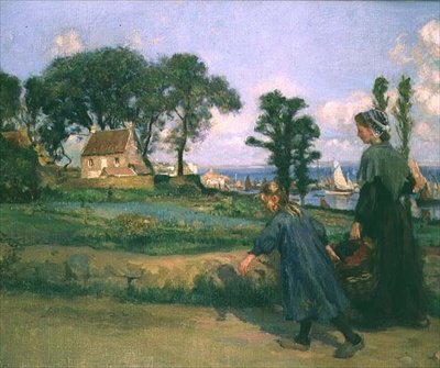 Återvänder hem av Charles Jules Duvent
