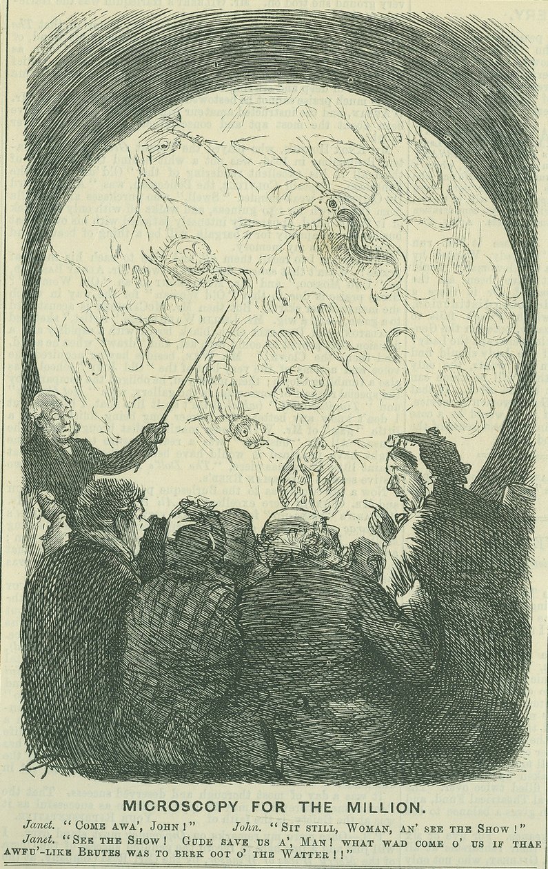 Microscopy for the Millions: 1878 (gravyr) av Charles Keene