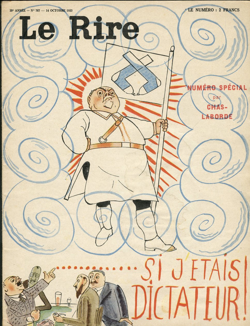 Illustration av Chas-Laborde (1886-1941) för omslaget till Le Lire av Charles Laborde