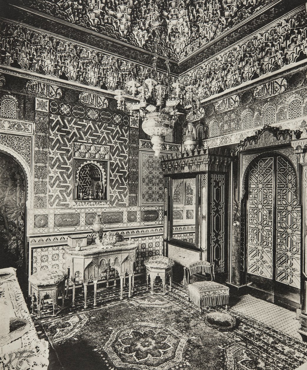 Omklädningsrum, Franks Hall, Horton Kirby, Kent, 1894 av Charles Latham