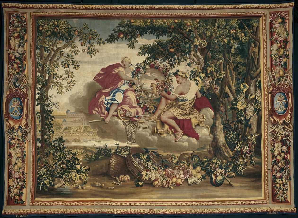 Höst, från Årstiderna av Charles Le Brun