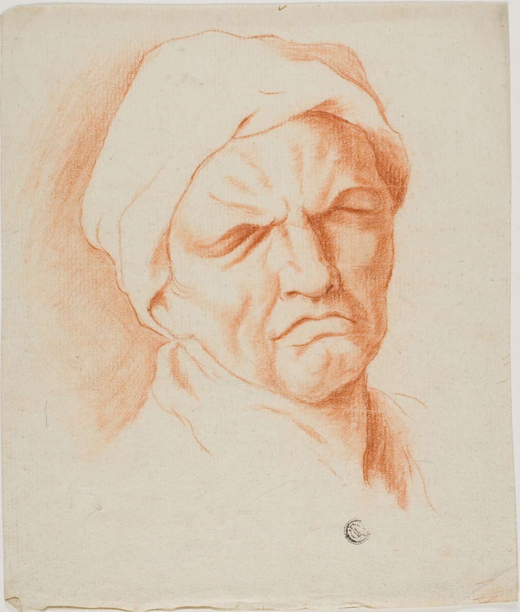 Chef för en gammal man av Charles Le Brun