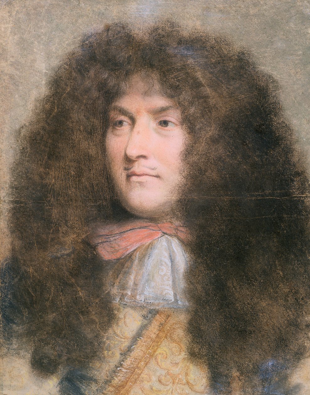 Ludvig XIV, kung av Frankrike, c1660-c1670 av Charles Le Brun