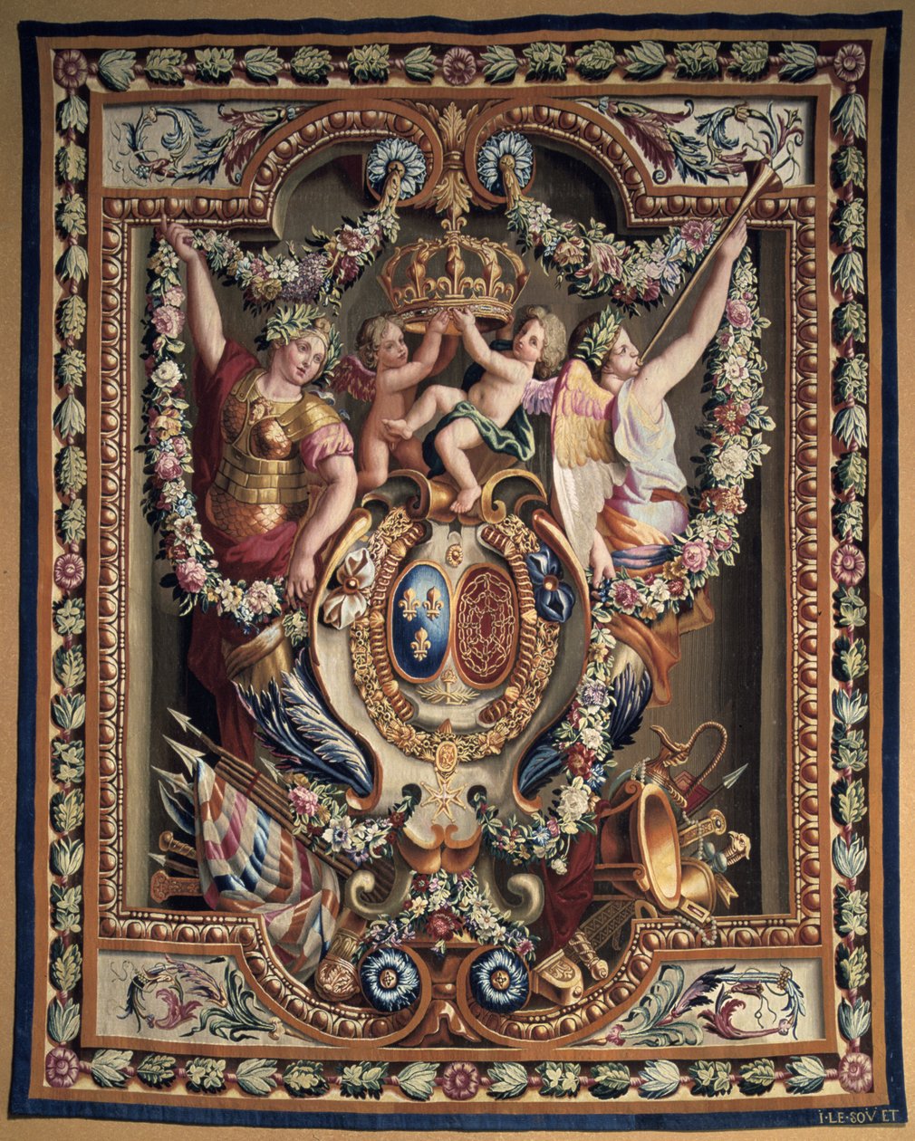 Gobeläng, 1715-1716 av Charles Le Brun