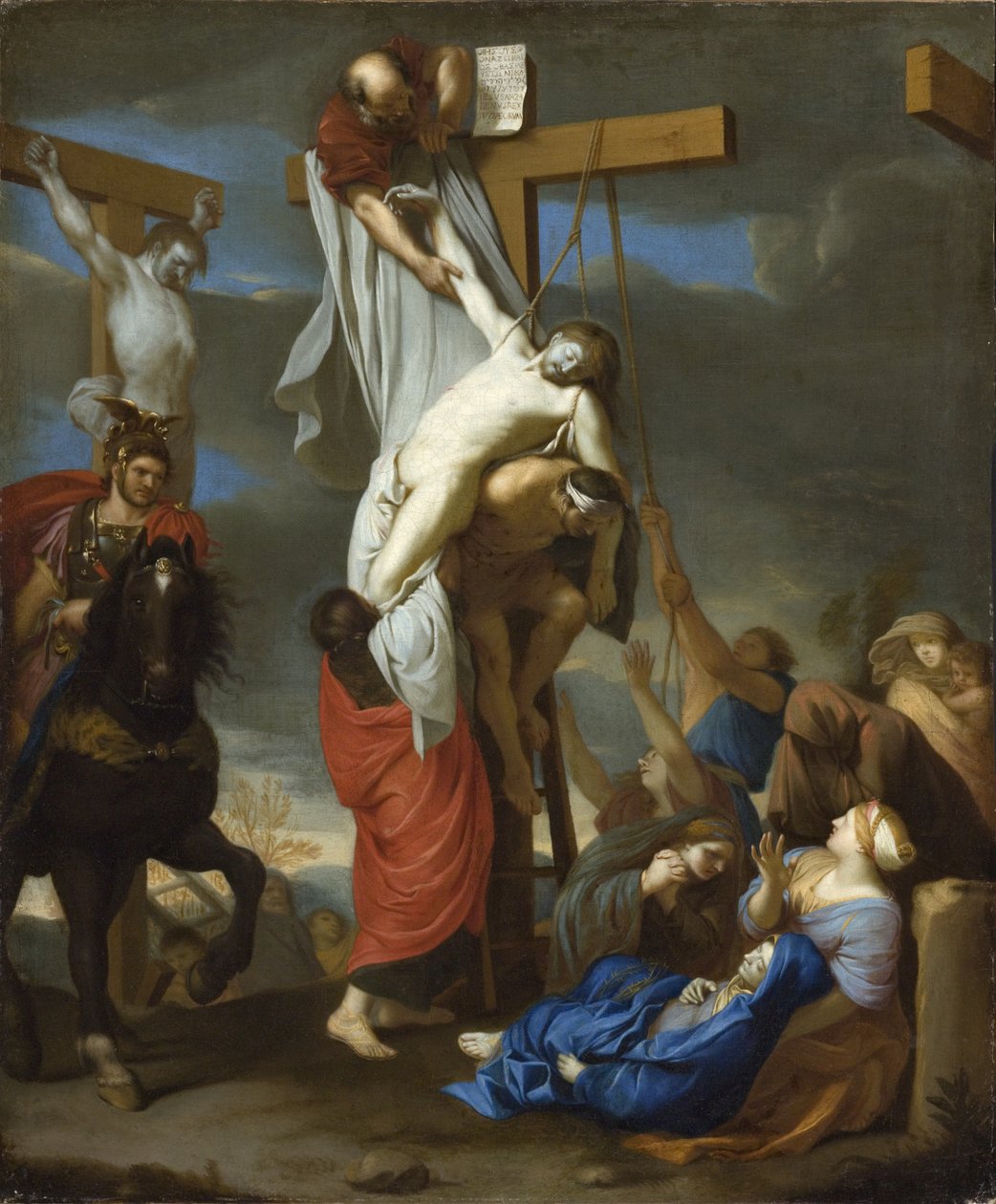 Nedtagningen från korset av Charles Le Brun