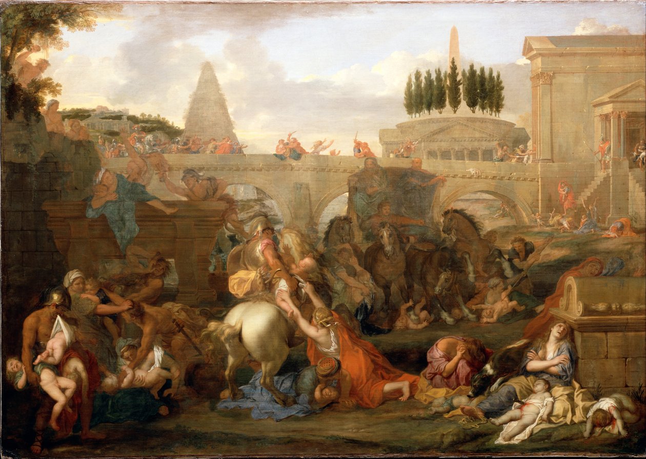 Barnamorden i Betlehem av Charles Le Brun