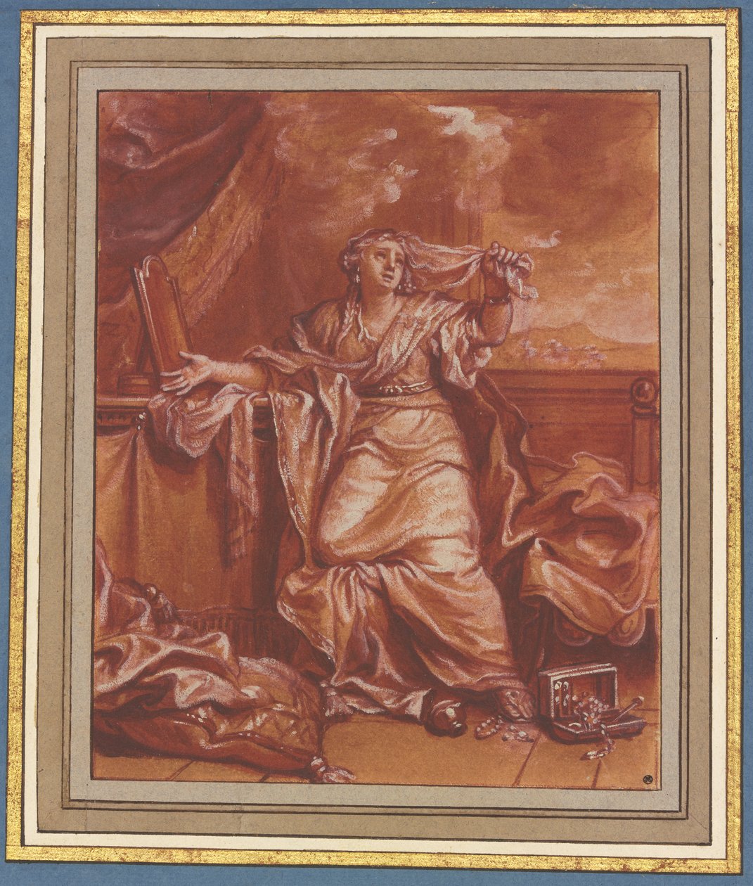 Die reuige Magdalena av Charles Le Brun