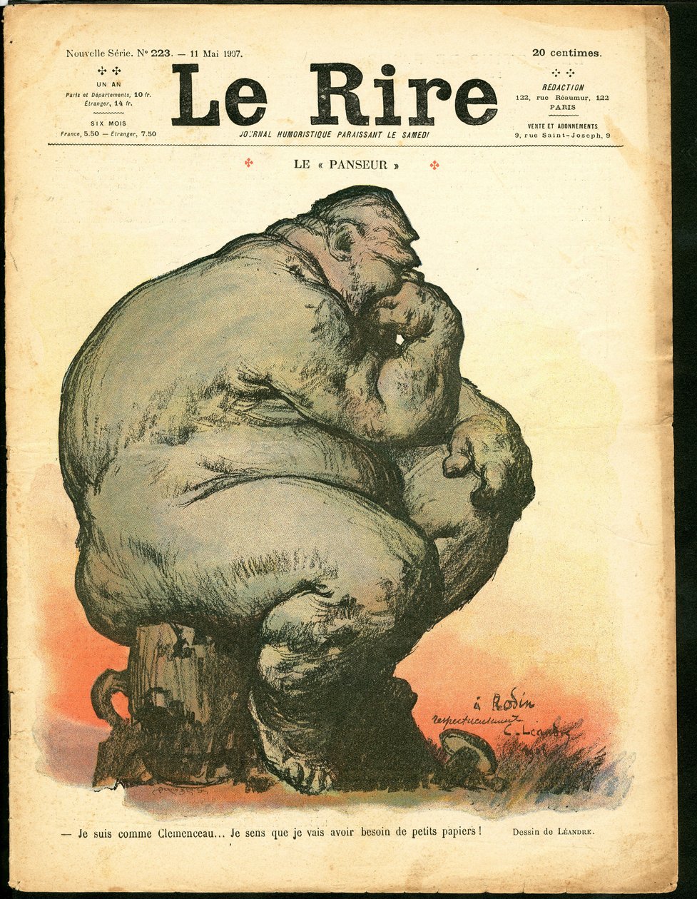 Omslag till ""Le Lire"", Satirical in Colors av Charles Leandre