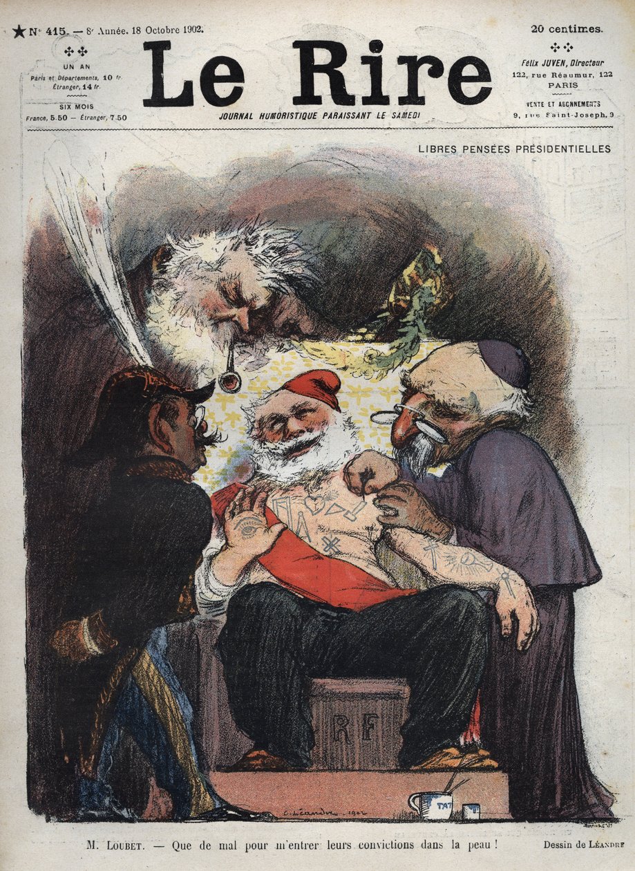 Emile Loubet - Free Presidential Pensions - Mr Loubet - It