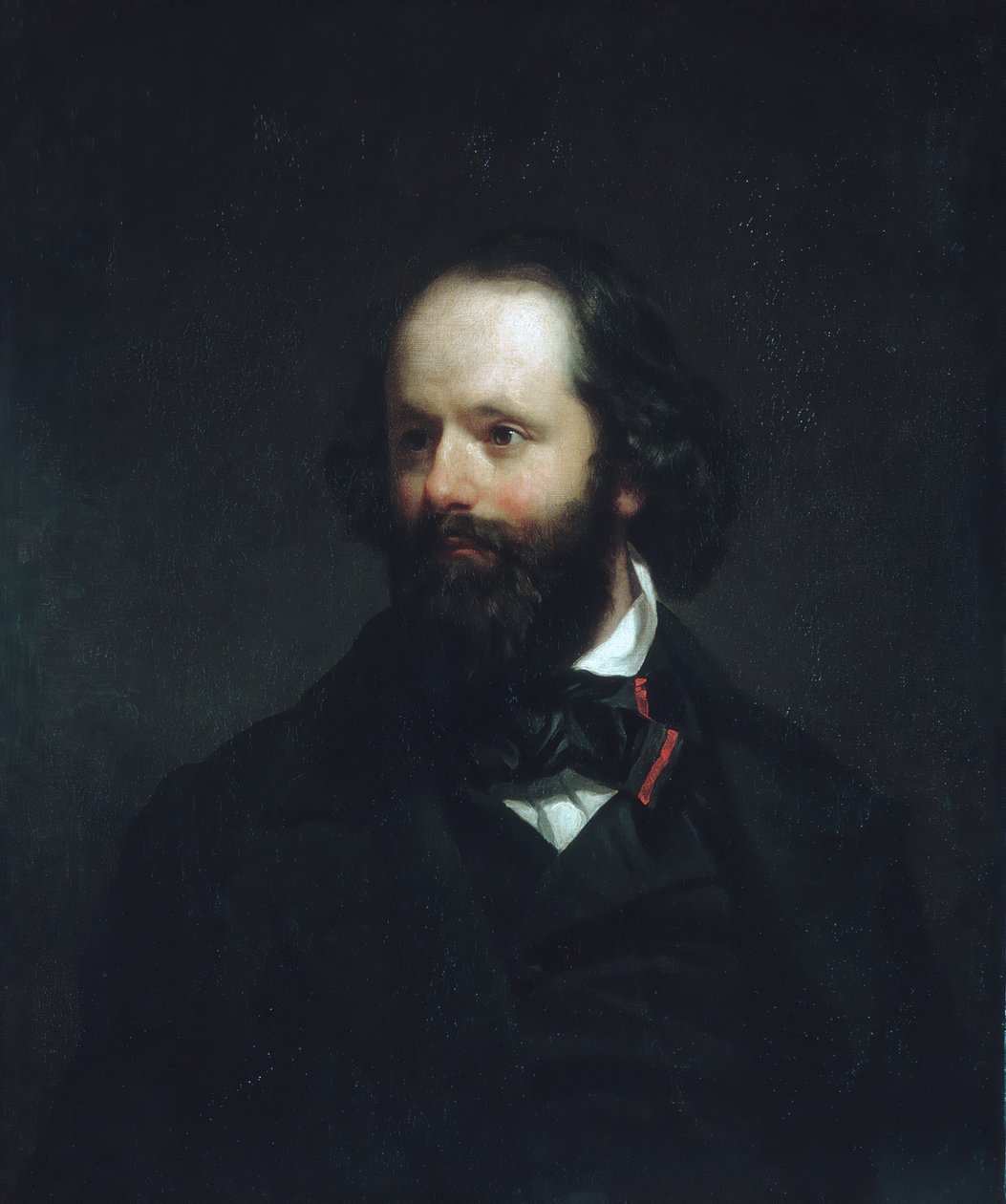 Porträtt av konstnären, ca. 1850. av Charles Loring Elliott