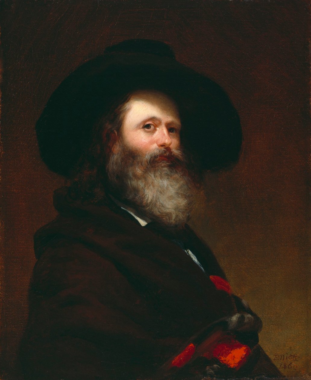 Självporträtt av Charles Loring Elliott