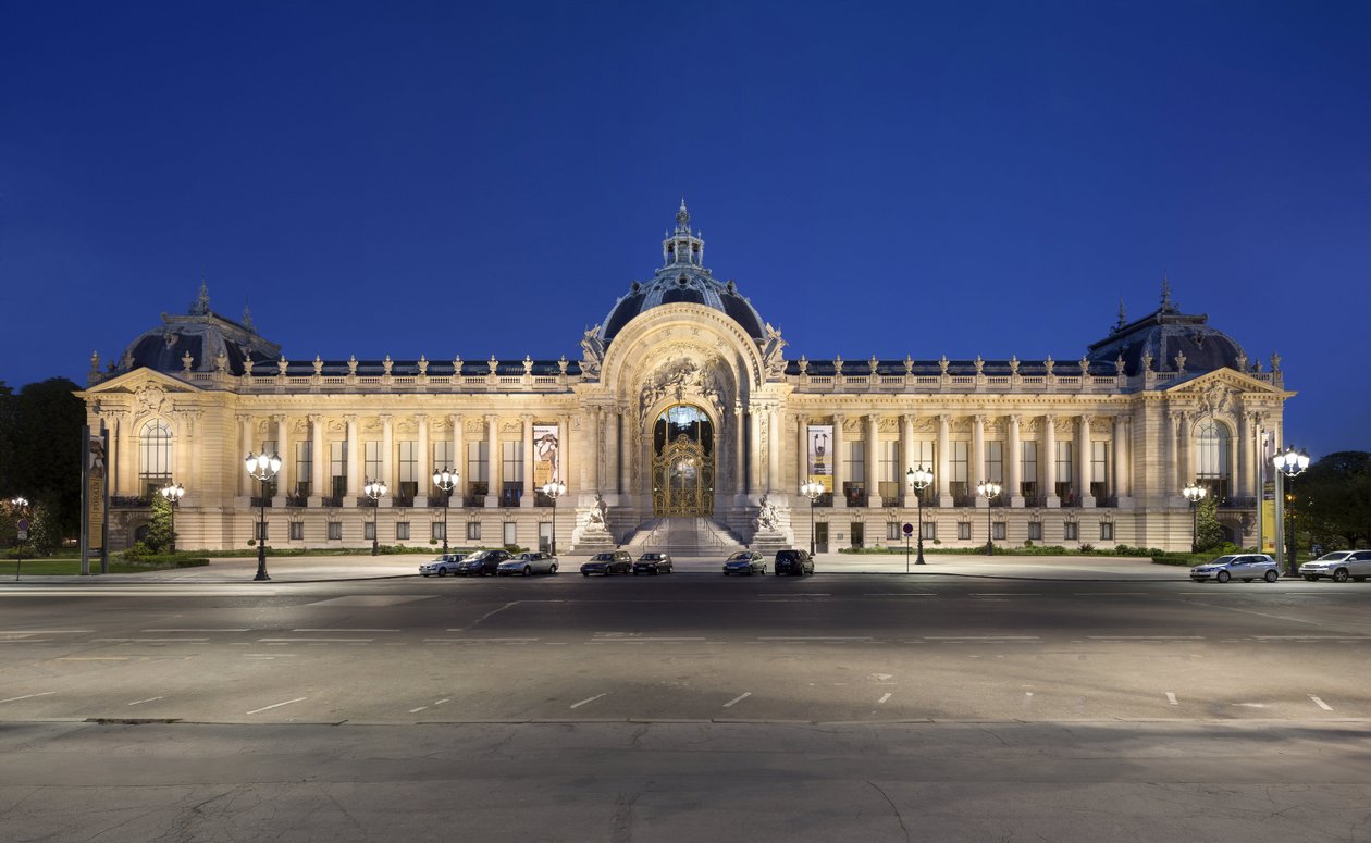 Fasad av Petit Palais i Paris (foto) av Charles Louis Girault