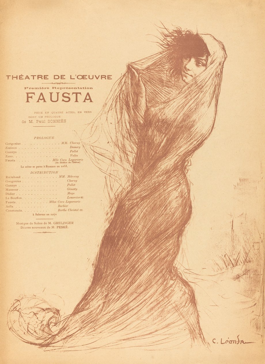 Faust av Charles Lucien Leandre