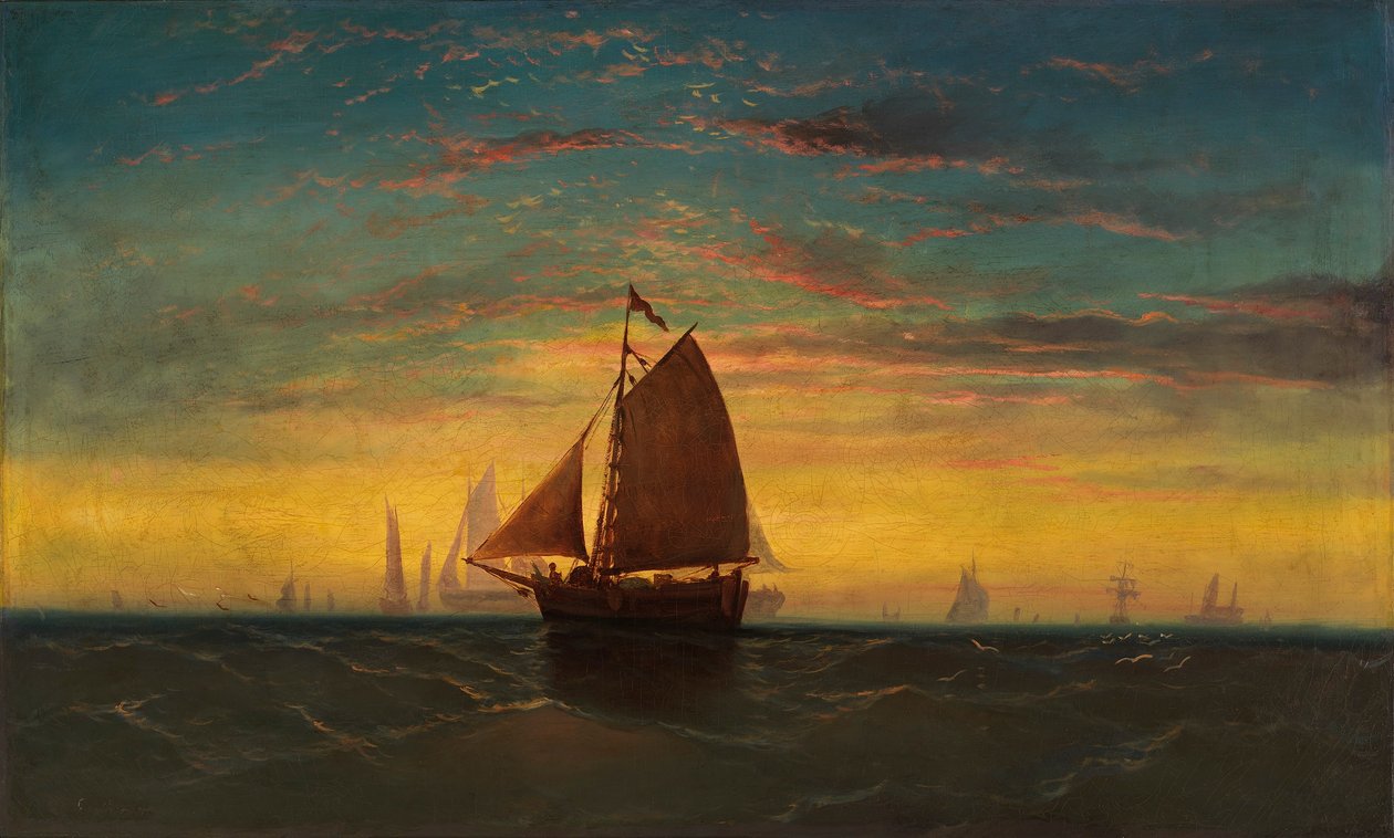 Bostons hamn av Charles Manger