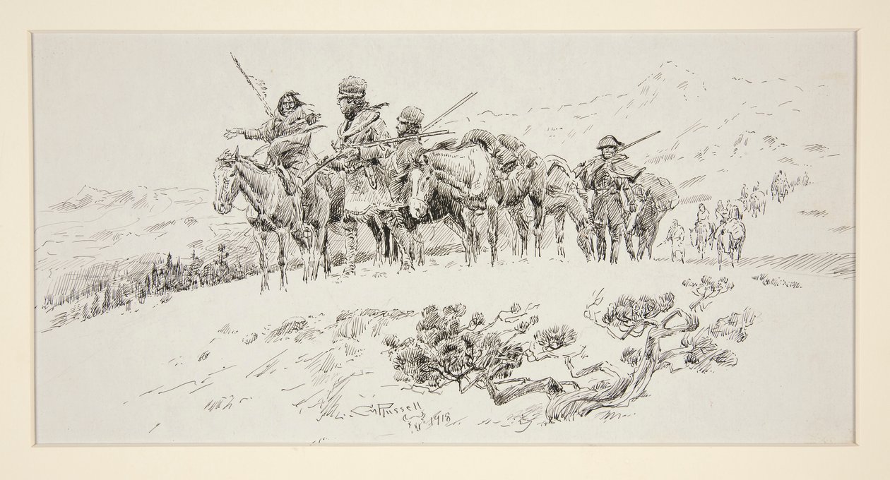 Lewis och Clark av Charles Marion Russell