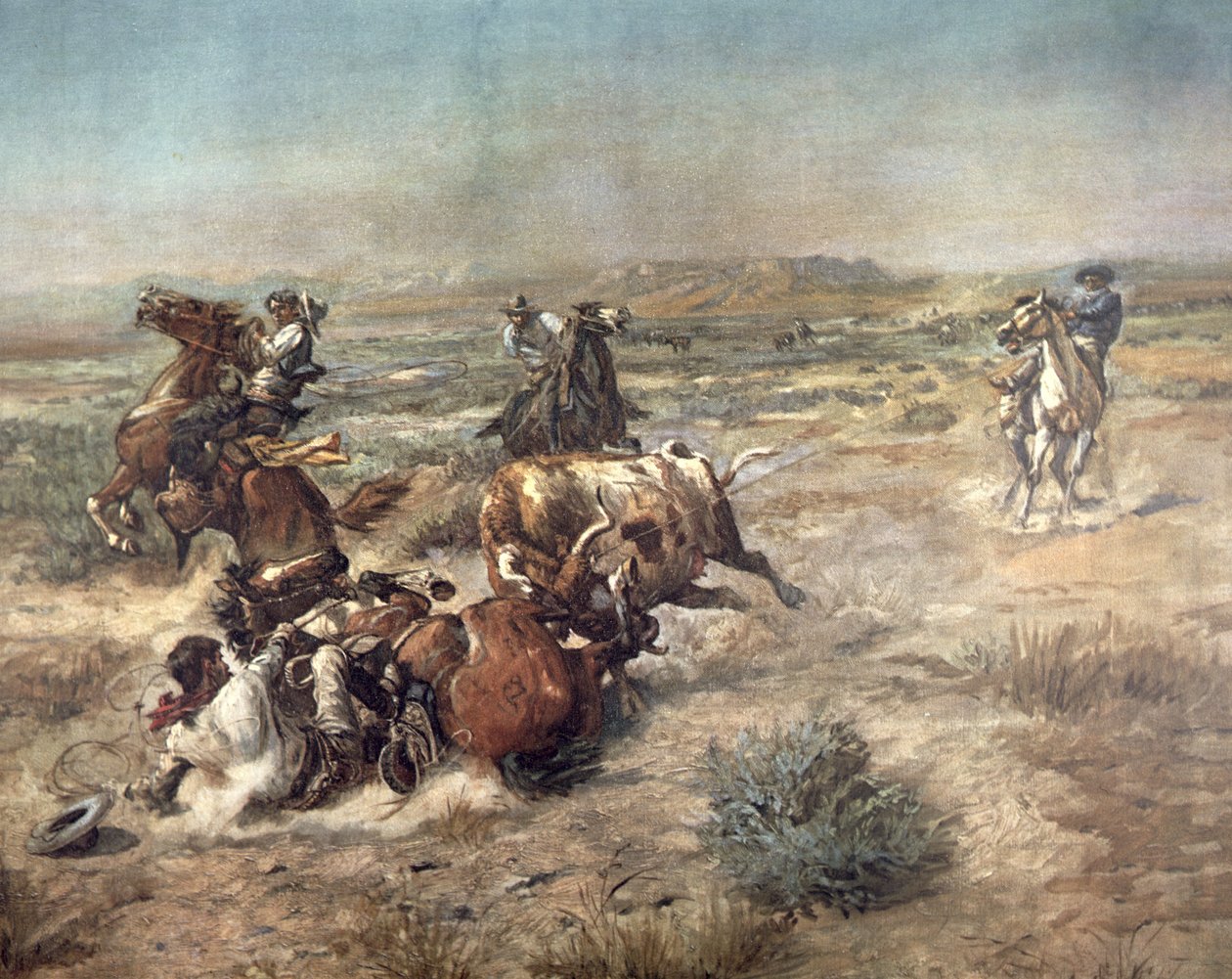 "Det ansträngande livet" av Charles Marion Russell