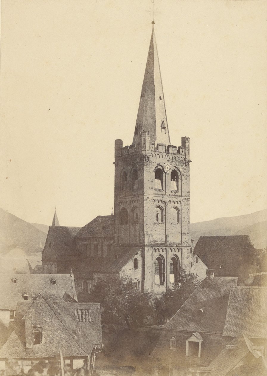 [Baccharah: syn på kyrkan]. av Charles Marville