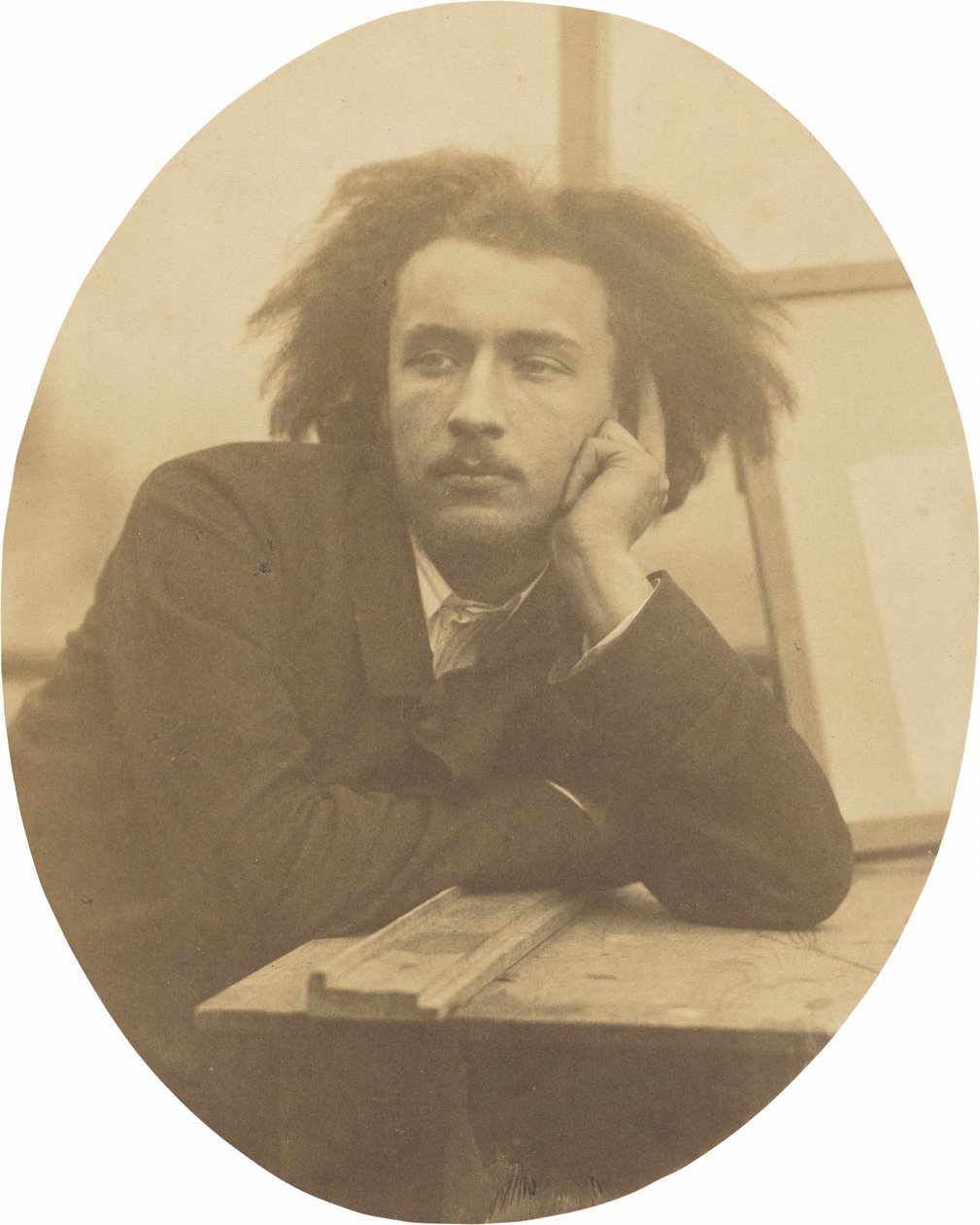 Charles Delahaye, ca 1857 (foto) av Charles Marville