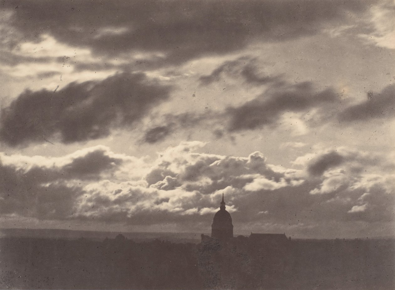 Himmelstudie, 1855-56. av Charles Marville