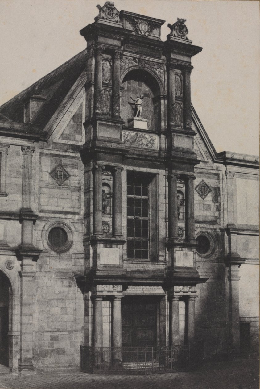 Portik av Château d