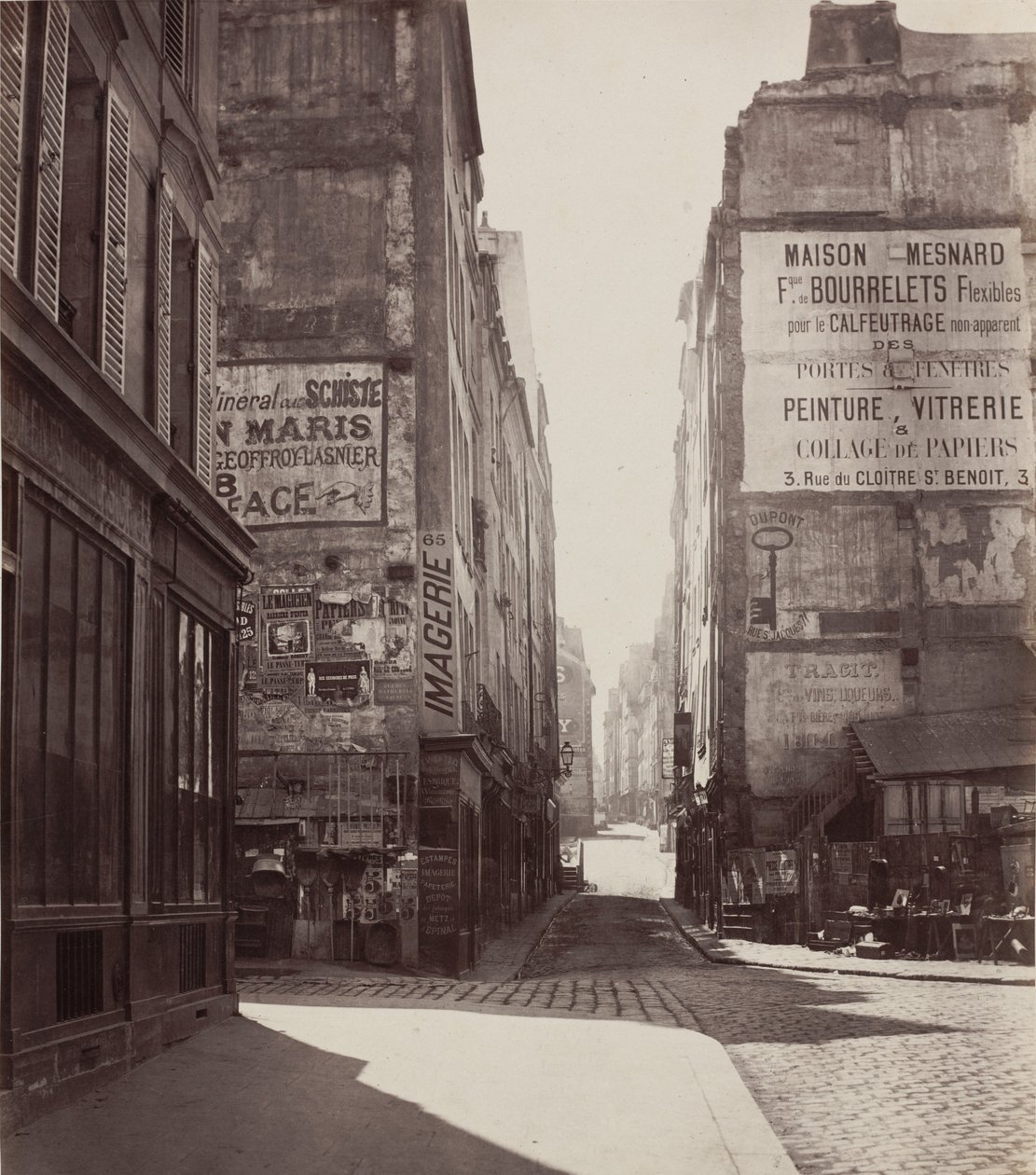 St Jacques Street av Charles Marville