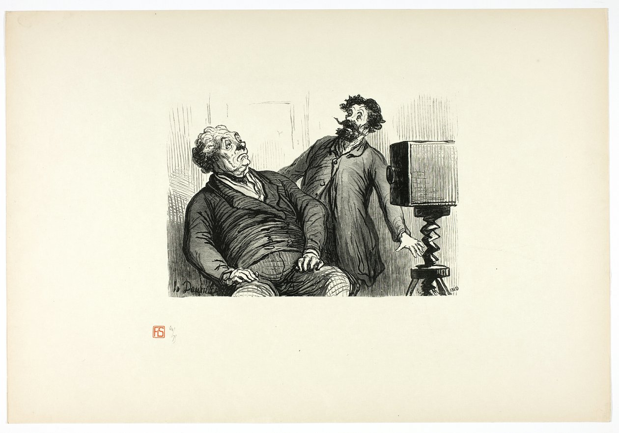 Fotografer och fotograferade, från Tirage Unique de Trente-Six Bois av Charles Maurand