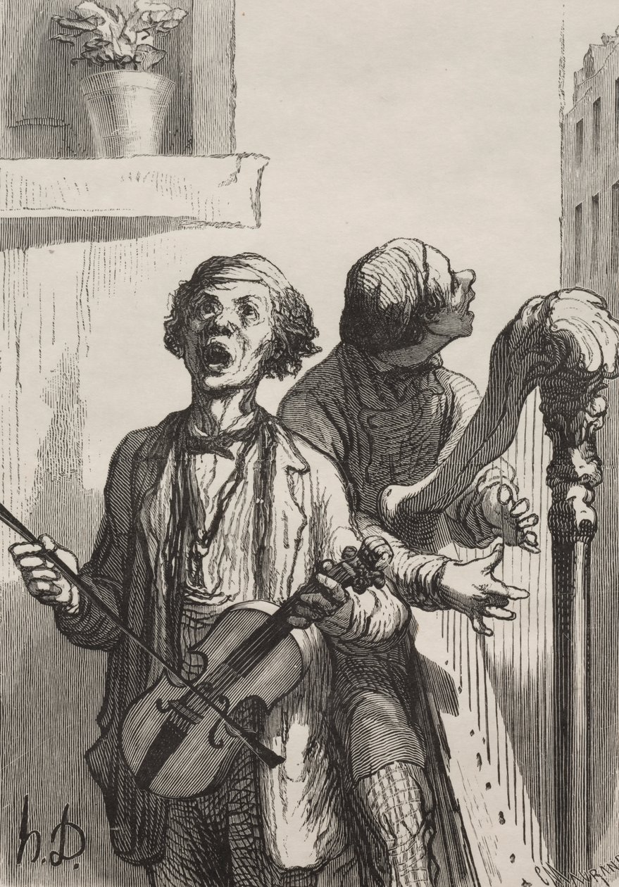 Street Singers av Charles Maurand
