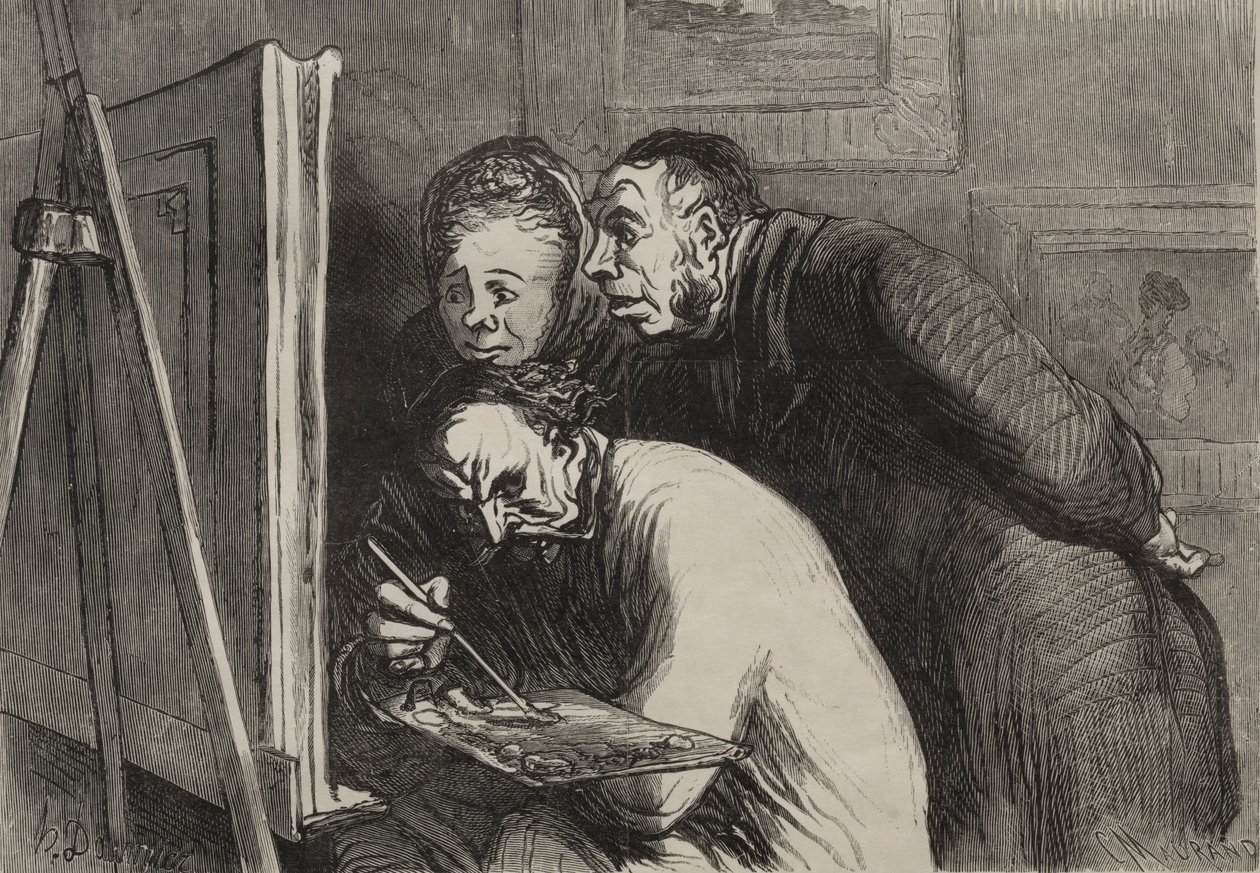 Målarna och de borgerliga av Charles Maurand