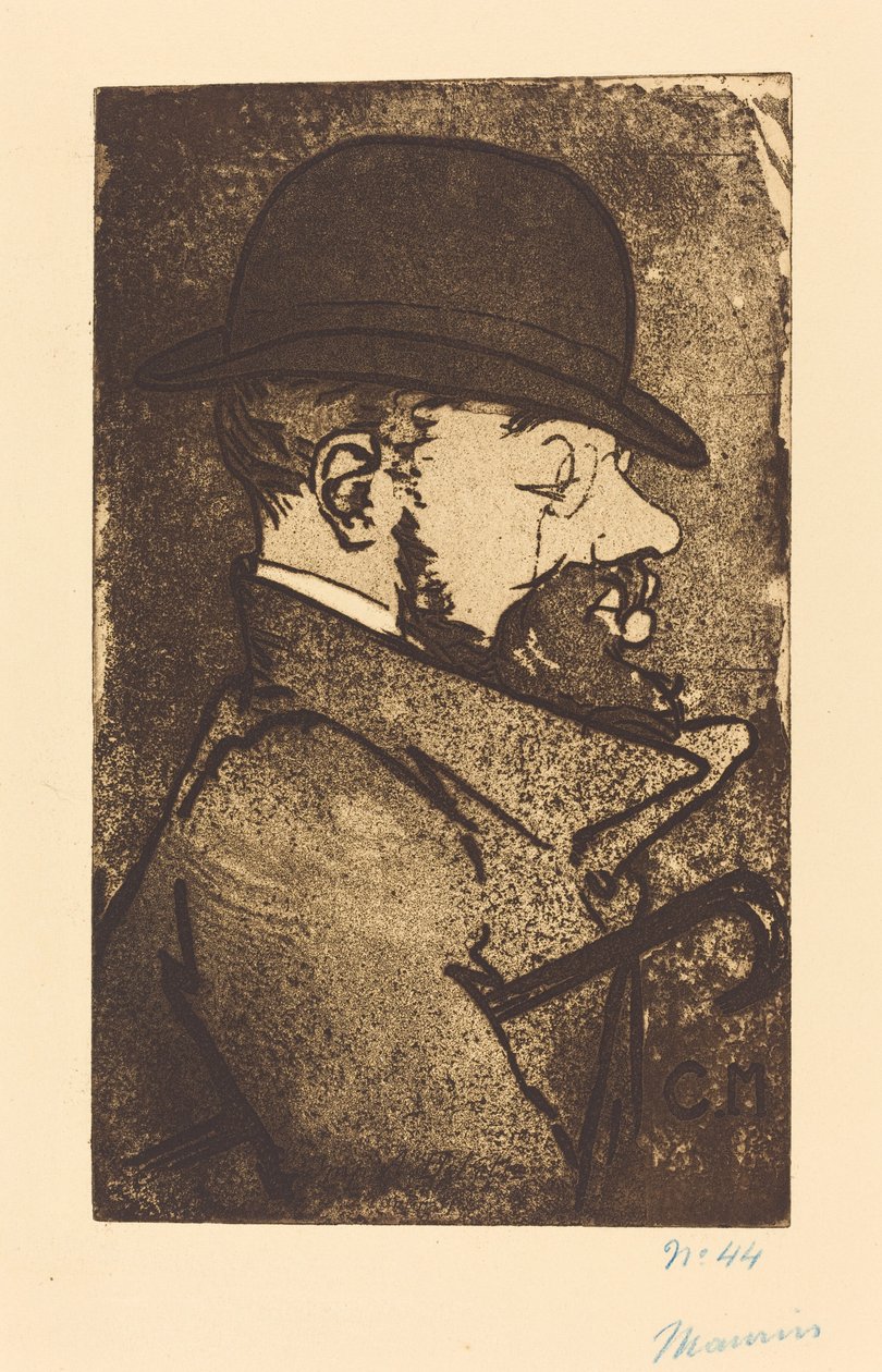 Henri från Toulouse-Lautrec av Charles Maurin