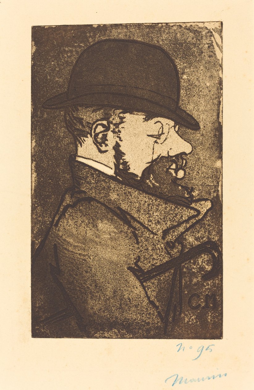 Henri från Toulouse-Lautrec av Charles Maurin