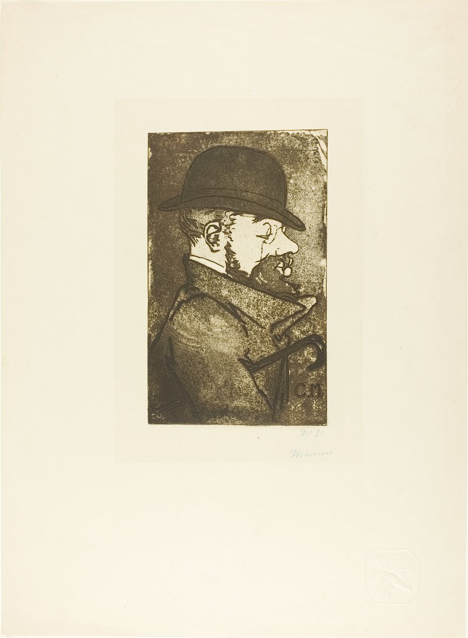 Porträtt av Toulouse-Lautrec, från det första albumet av L