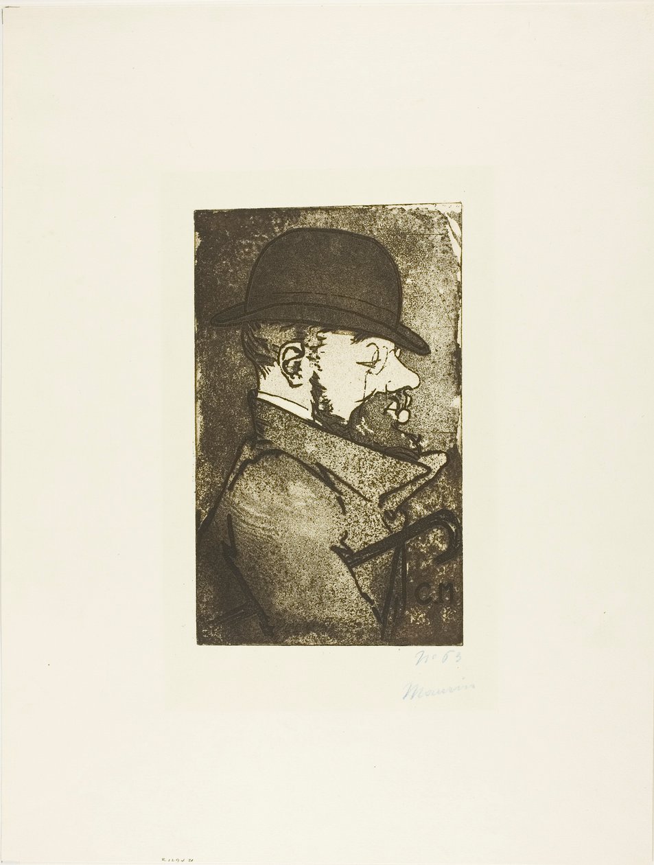 Porträtt av Toulouse-Lautrec, från det första albumet av L