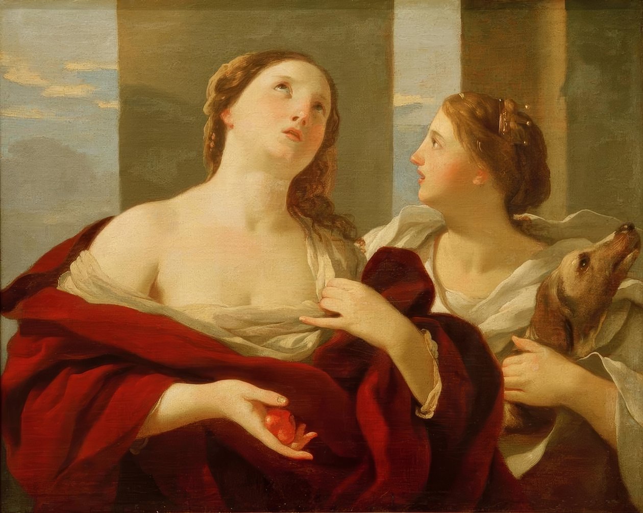 Allegorin om gudomlig kärlek och trohet av Charles Mellin
