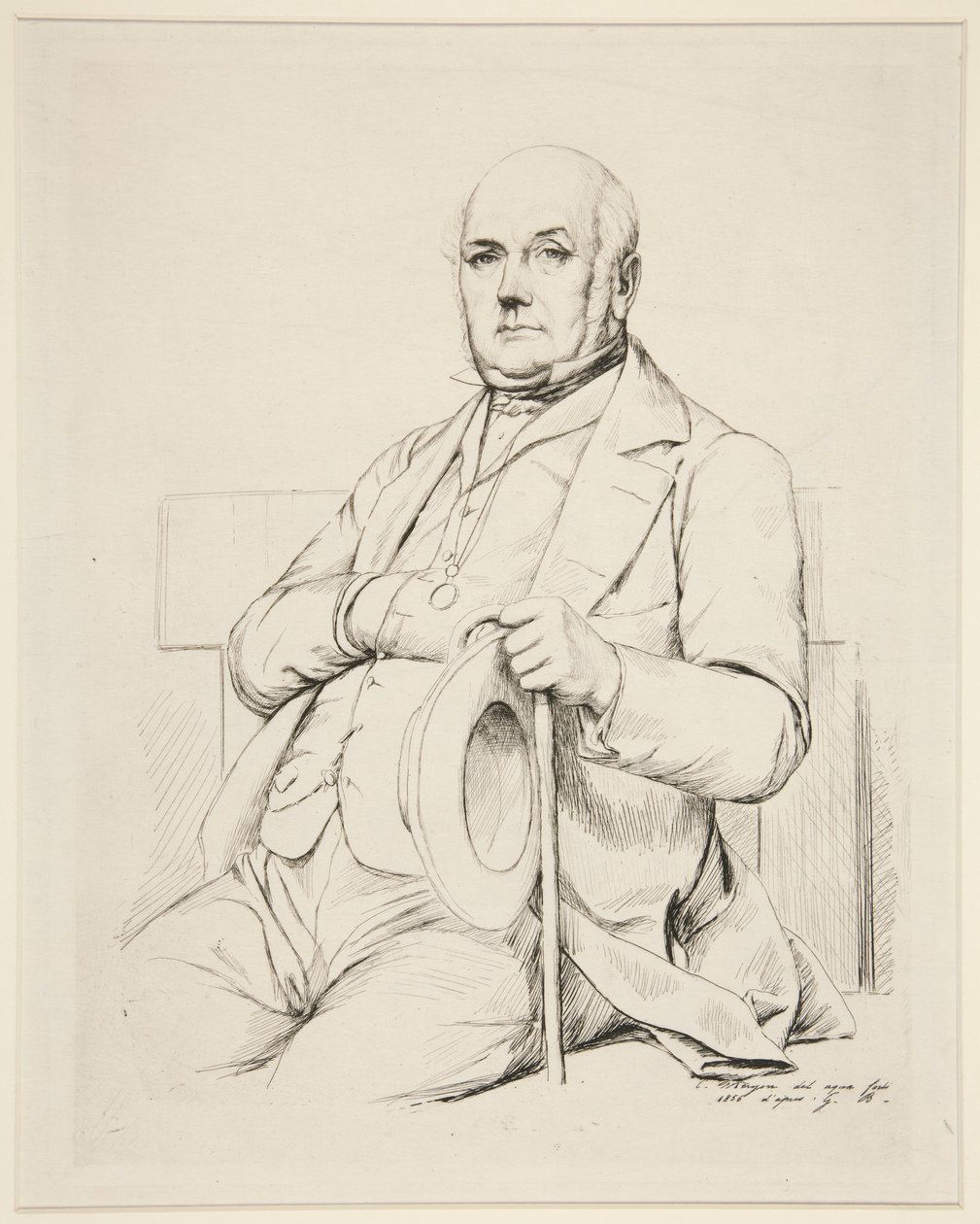 Casimir Sagan av Charles Meryon