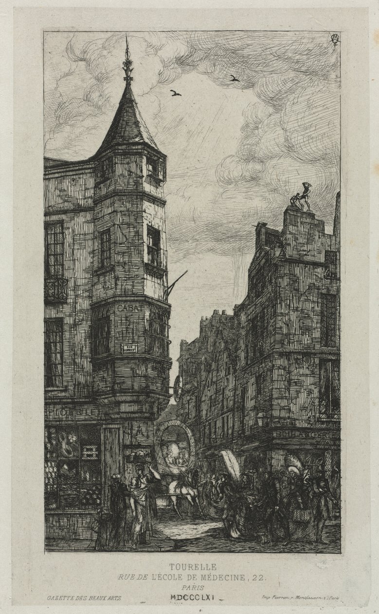 Hus med ett torn, nr 22, rue de L