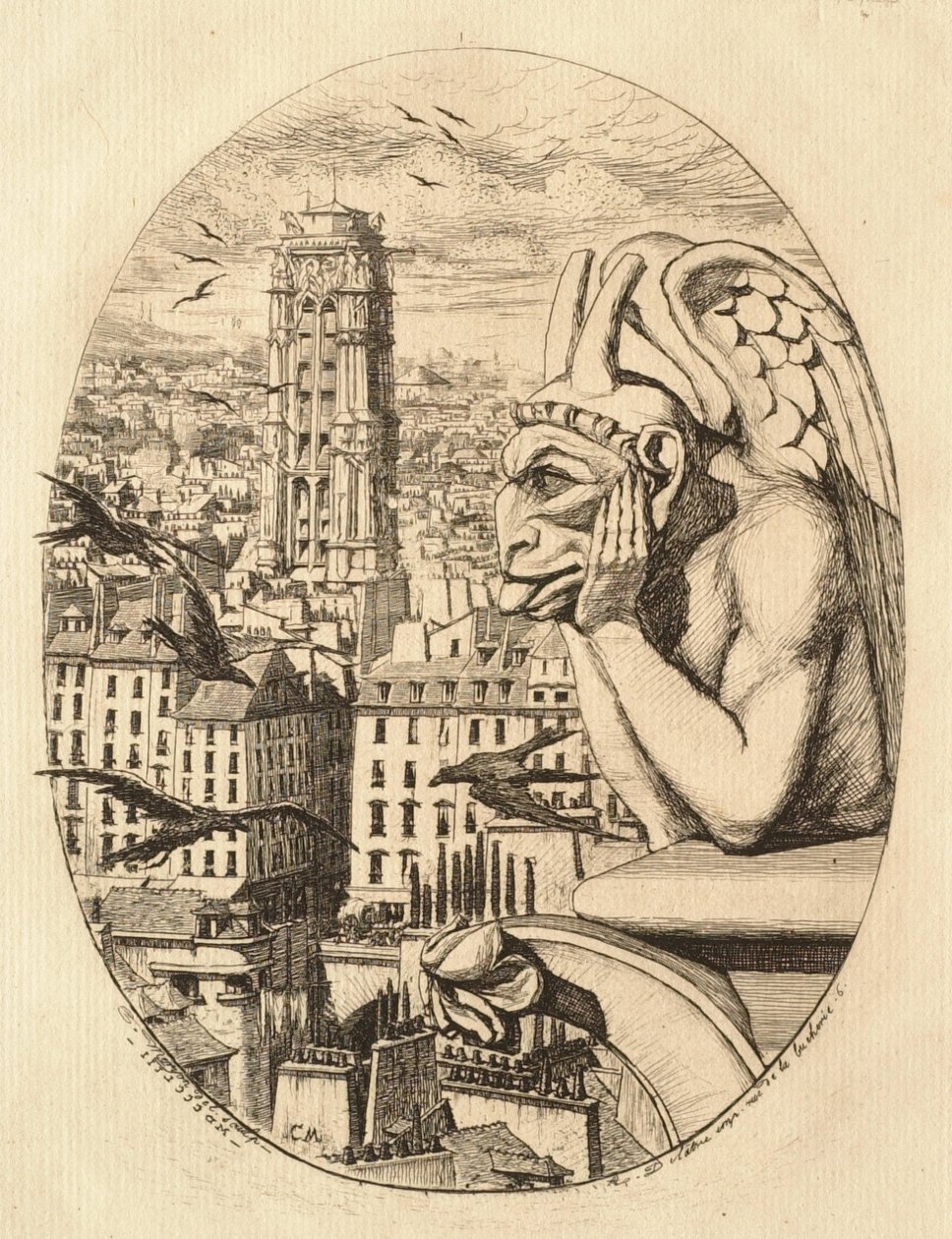 Strygen av Charles Meryon