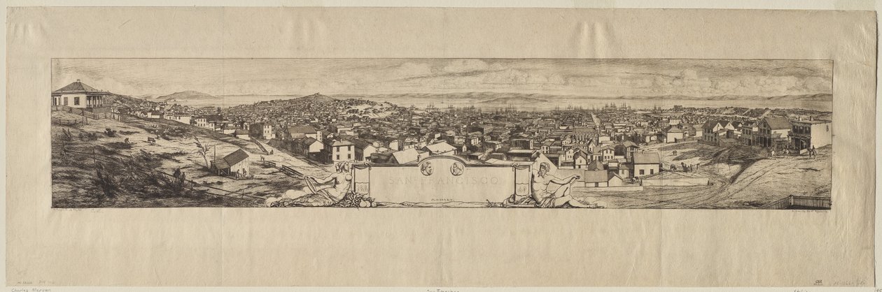 San Francisco av Charles Meryon