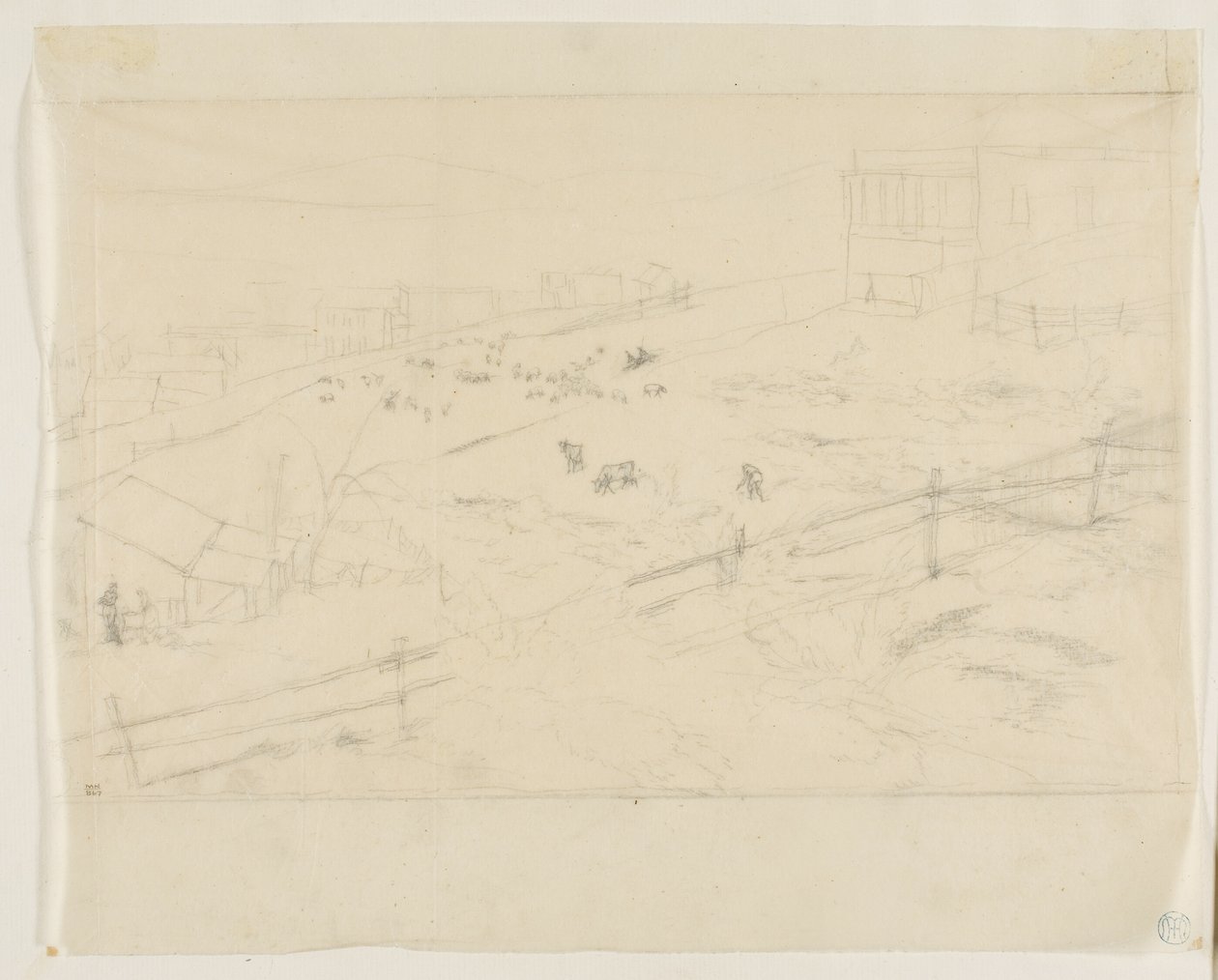San Francisco, Studie av Charles Meryon