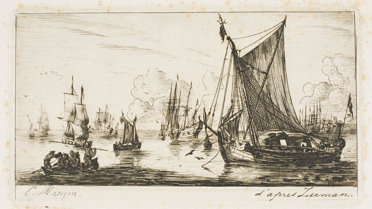 Söderhavsfiskare av Charles Meryon