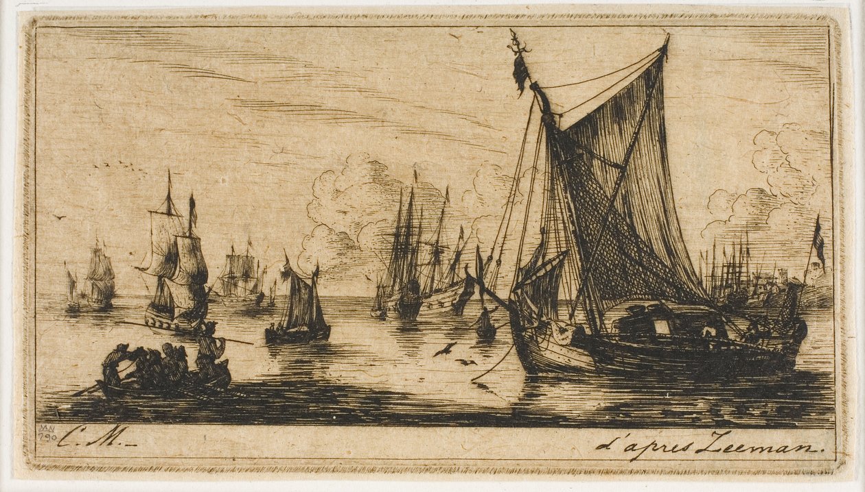 Söderhavsfiskare av Charles Meryon