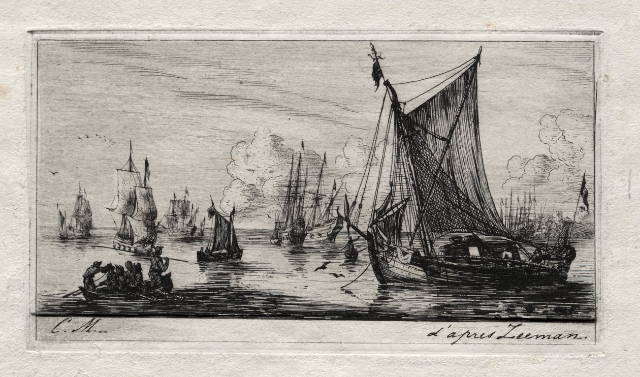 Söderhavsfiskare av Charles Meryon
