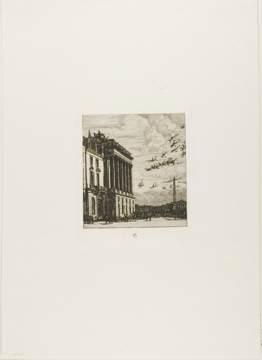 Amiralitetet, Paris av Charles Meryon