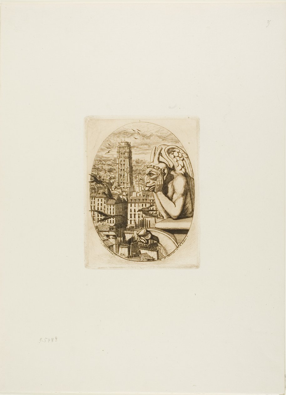 Vampyren av Charles Meryon