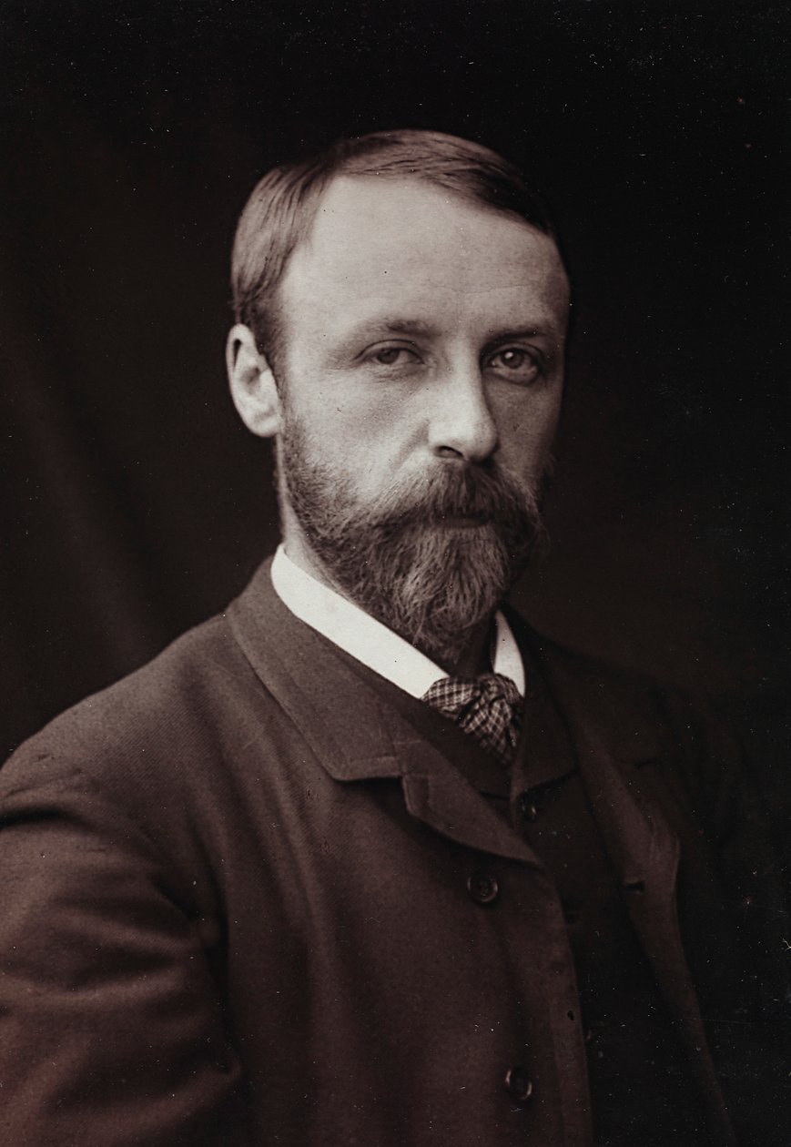 Konstnärligt och biografiskt album, 6:e årg., Salong 1885; porträtt av den belgiske målaren Emile Claus (1849-1924) av Charles Michelez